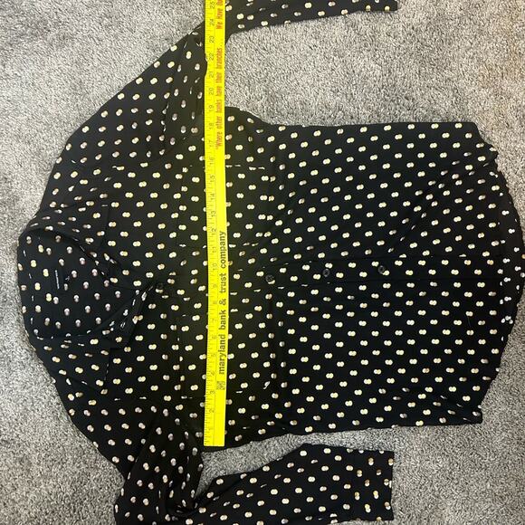 WHOWHATWEAR Size Small Women's Business Shirt Blouse Polyester - Picture 4 of 9